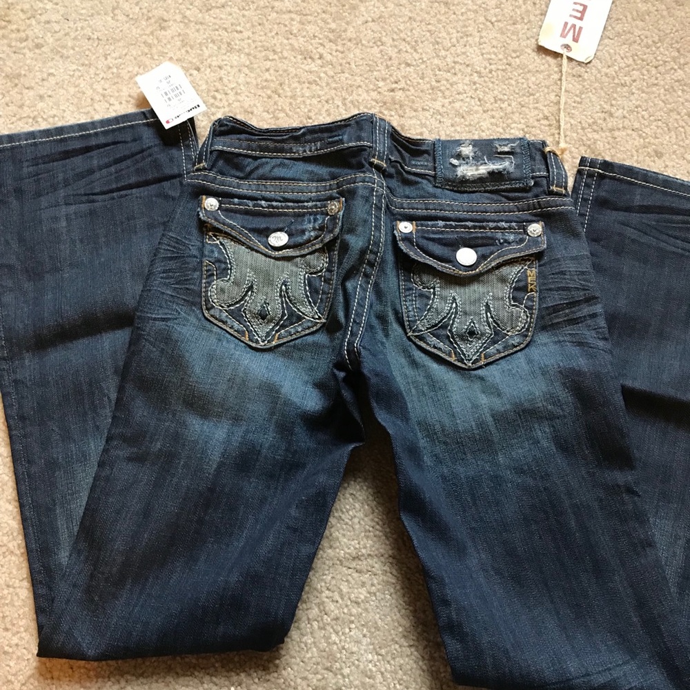 NWT MEK Kingston Boot Cut Jean 26x32R