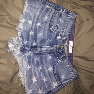 Hollister high waisted shorts