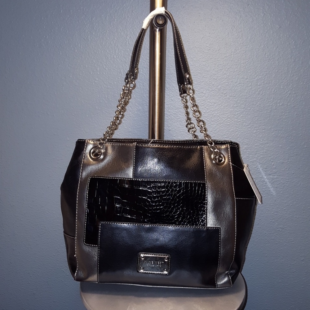 NINE WEST STONEY END BLACK/GUNMETAL