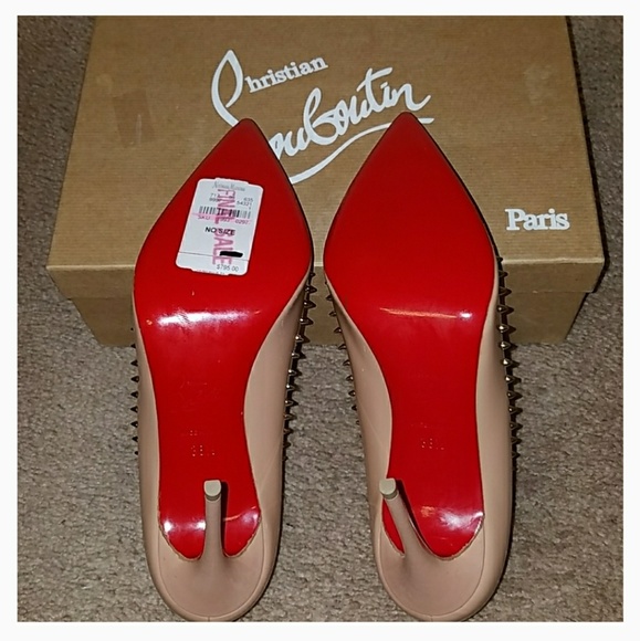 SOLD!!! Authentic Louboutin Anjalina 100 pumps - Picture 5 of 8