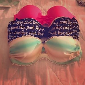 Victoria's Secret Swim Tops Bundle!