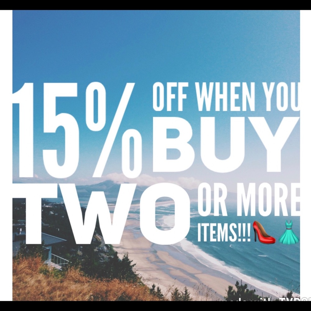 BUNDLE AND SAVE TWO OR MORE ITEMS