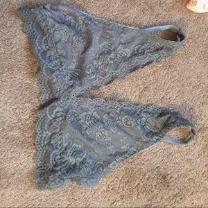 Never worn grey bralette
