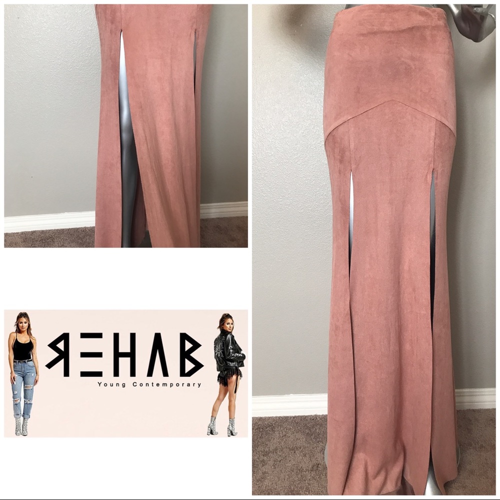 New! Rehab  MicroFiber Slip Skirt.