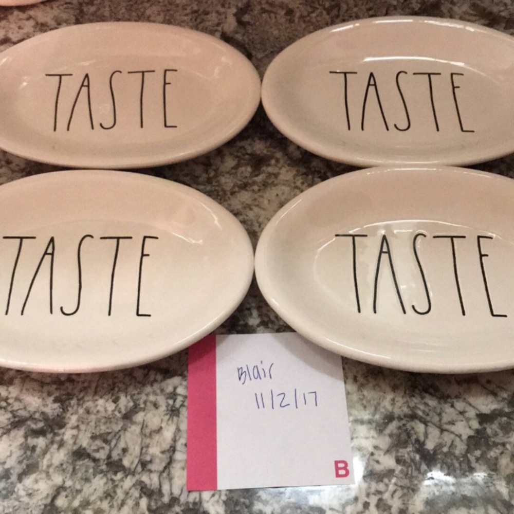 Taste plates