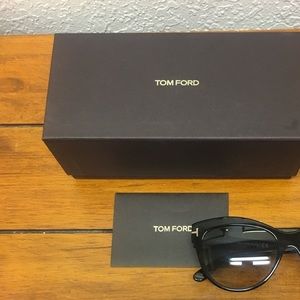 Tom Ford Lily Sunglasses Blue Gradient Lenses