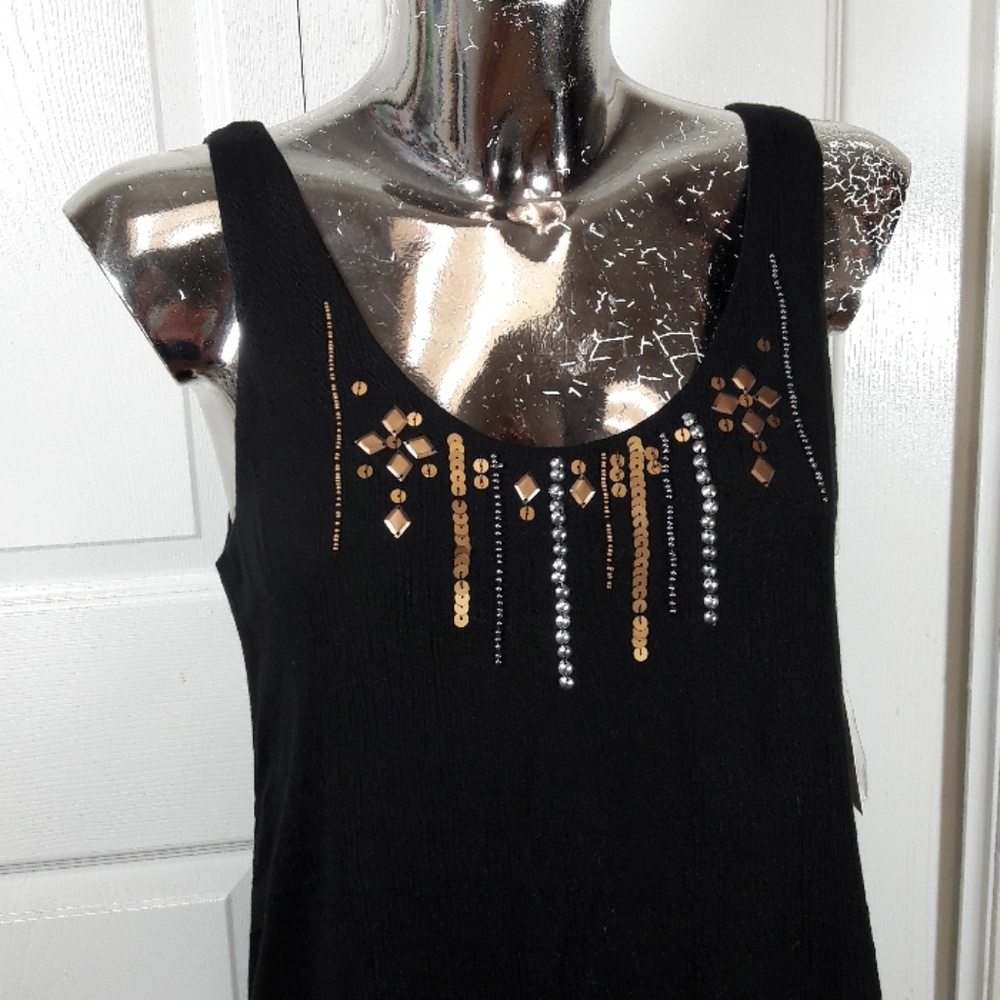 VOLCOM Honey Money Dress Black/Beaded