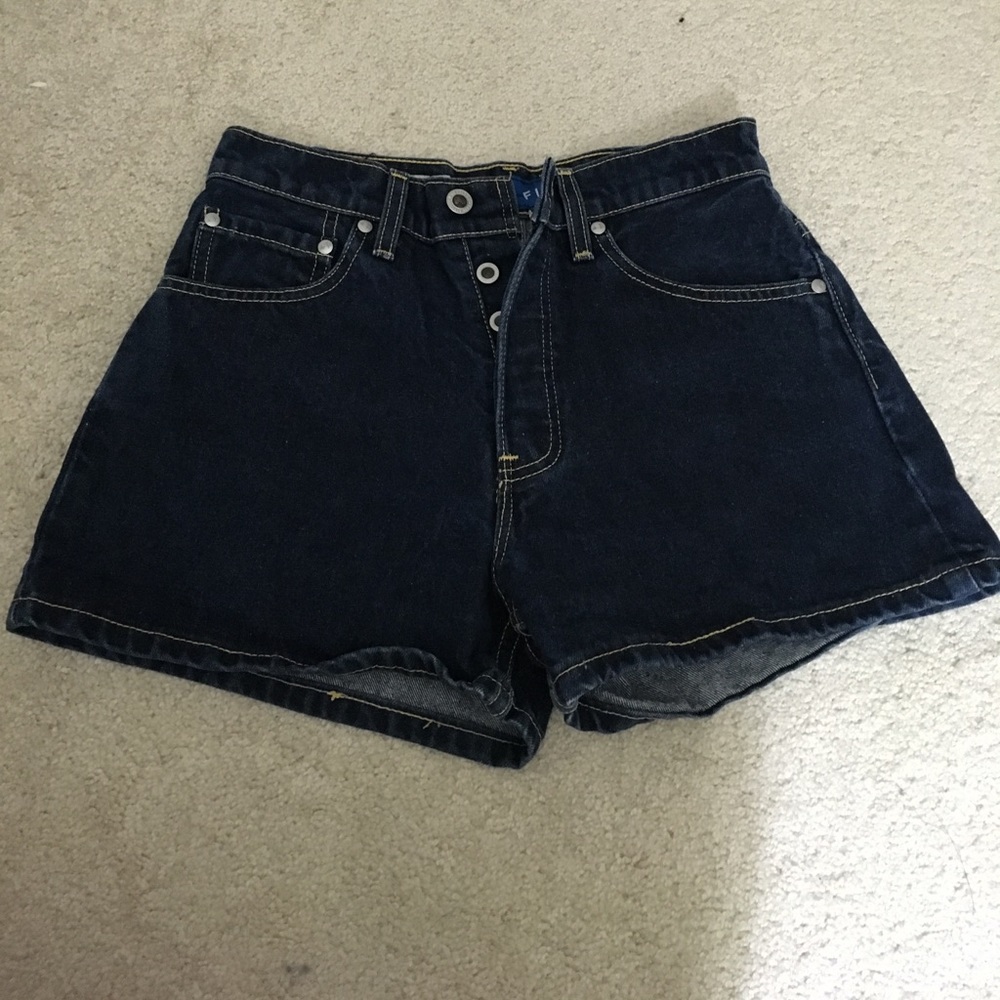 Levi's High Waisted Shorts