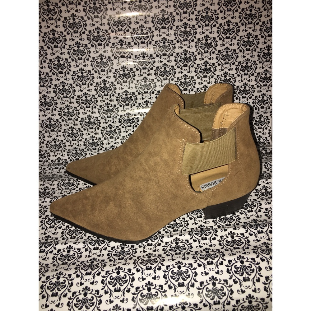 Khaki booties