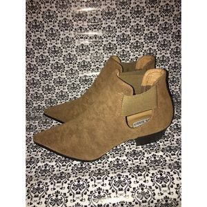 Khaki booties