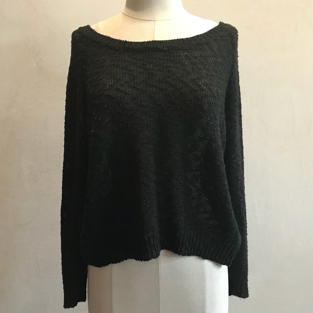 Black sweater