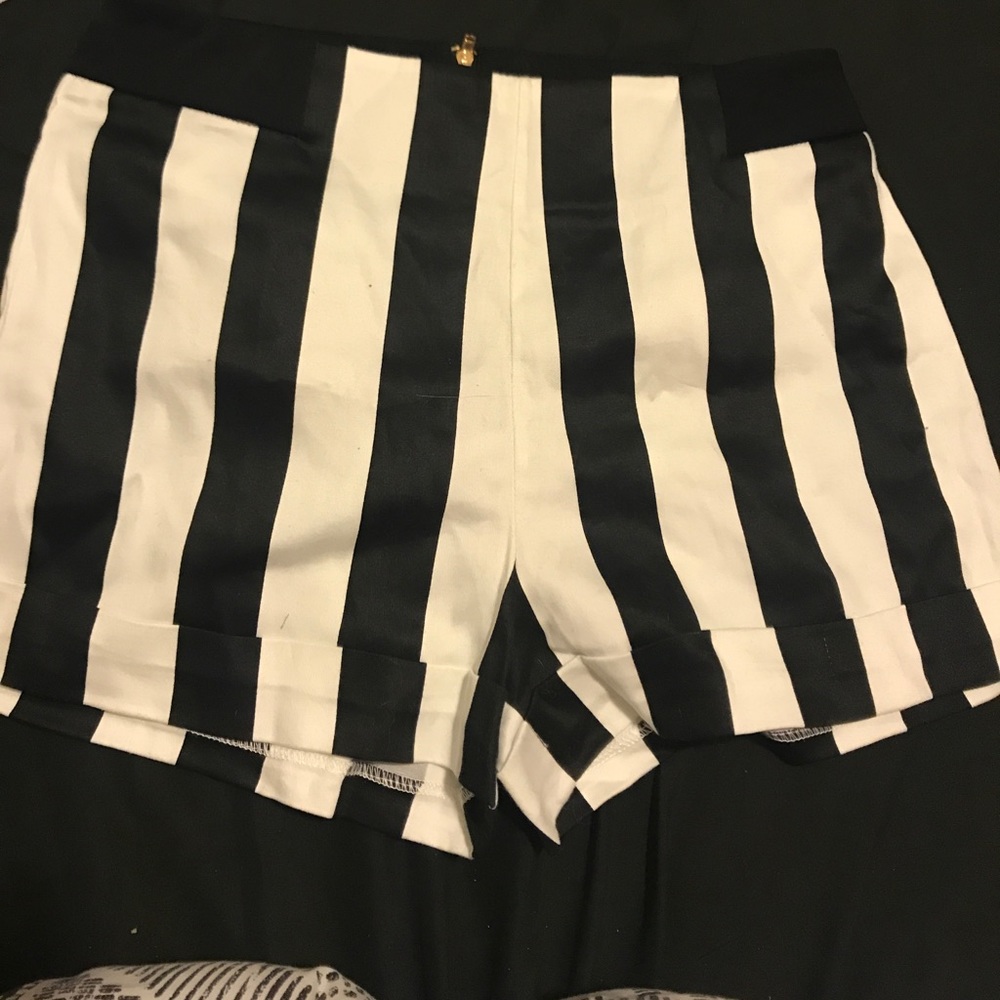 Striped shorts