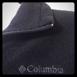 COLUMBIA fleece jacket (black(