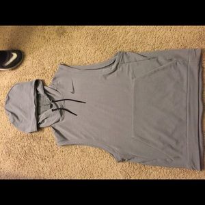 Nike Dri Fit sleeveless training hoodie
