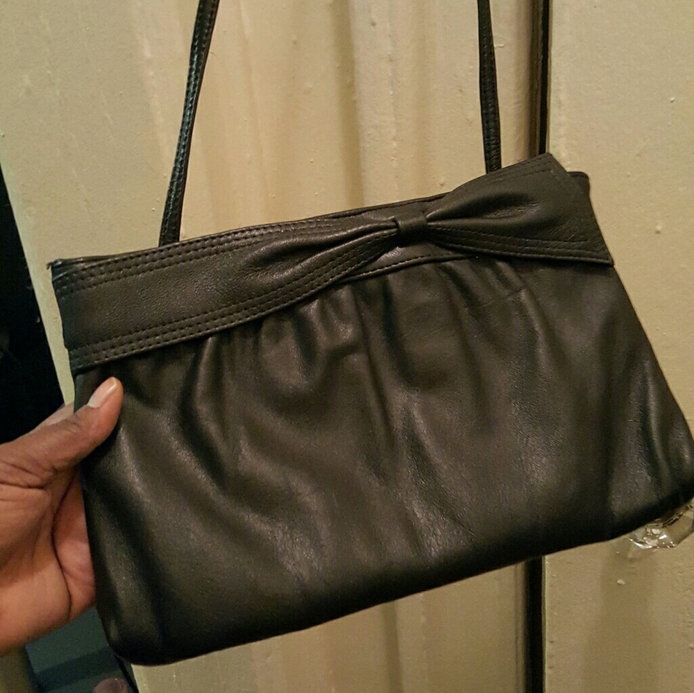 Cute black going out bag