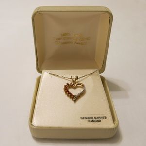 18kt. Gold Over Sterling Silver Diamond Necklace
