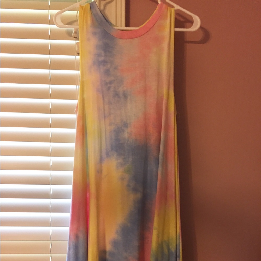 American Threads rainbow swing dress