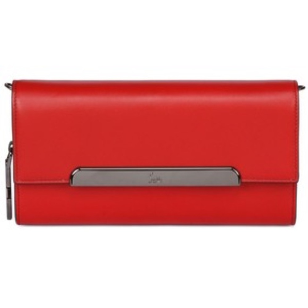 Christian Louboutin Rougissime Wallet With Strap.