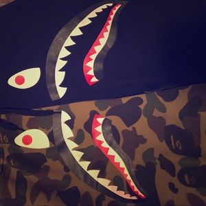 Bape shark shorts