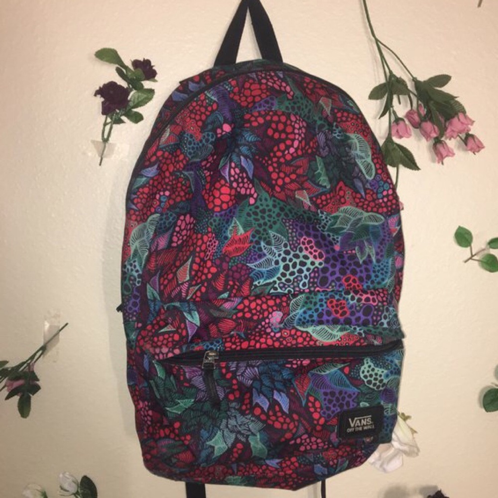 Mermaid Print Vans Backpack