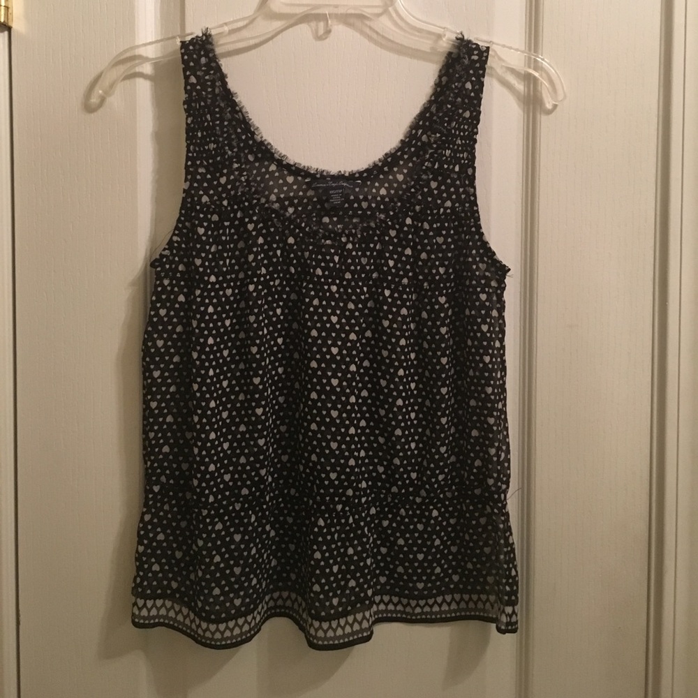 🛑SOLD 🛑 American Eagle Outfitters sheer tank - Picture 2 of 4