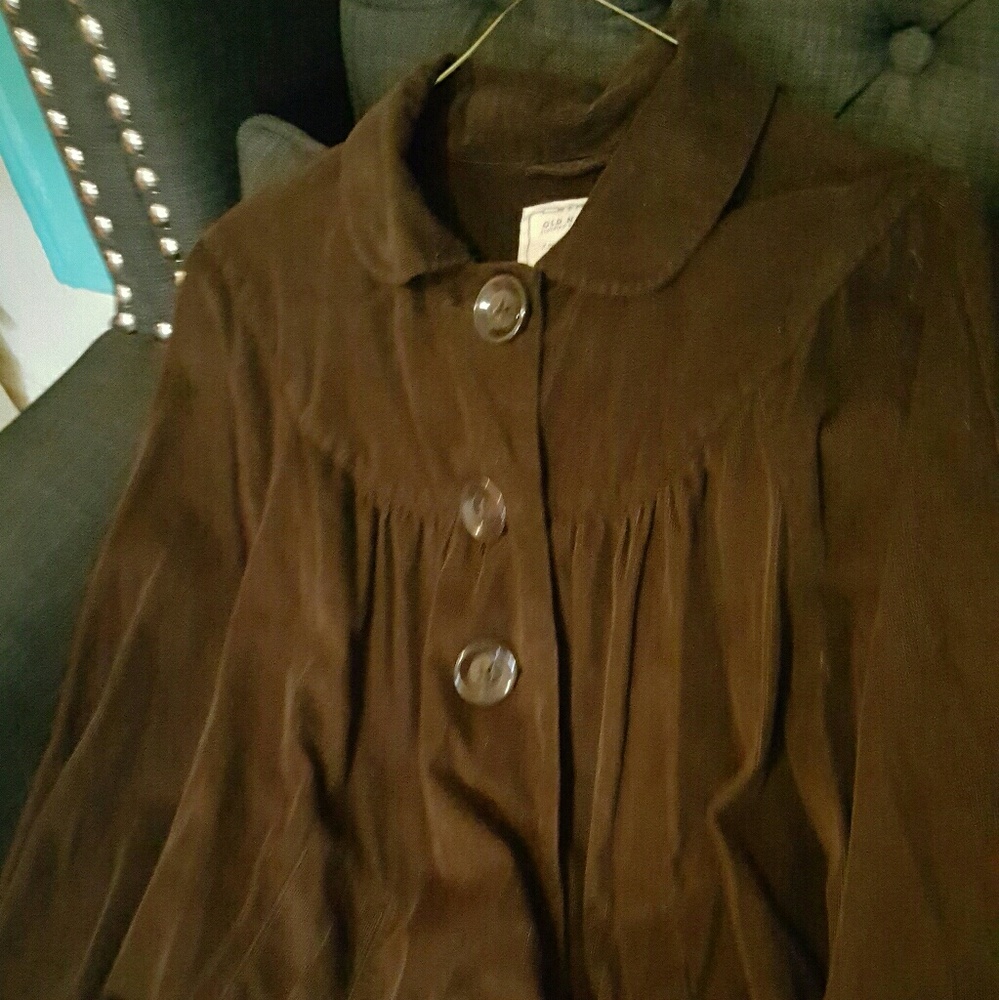 Old Navy brown corduroy jacket