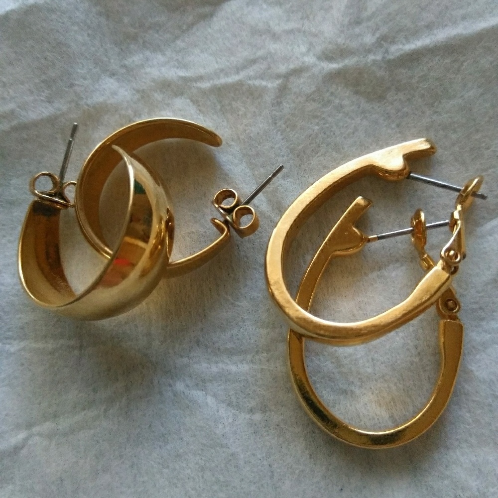 Pierced earrings
