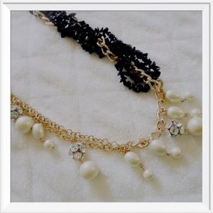 REDUCED-NWOT J.Crew Faux Pearl Crystal NL FIRM