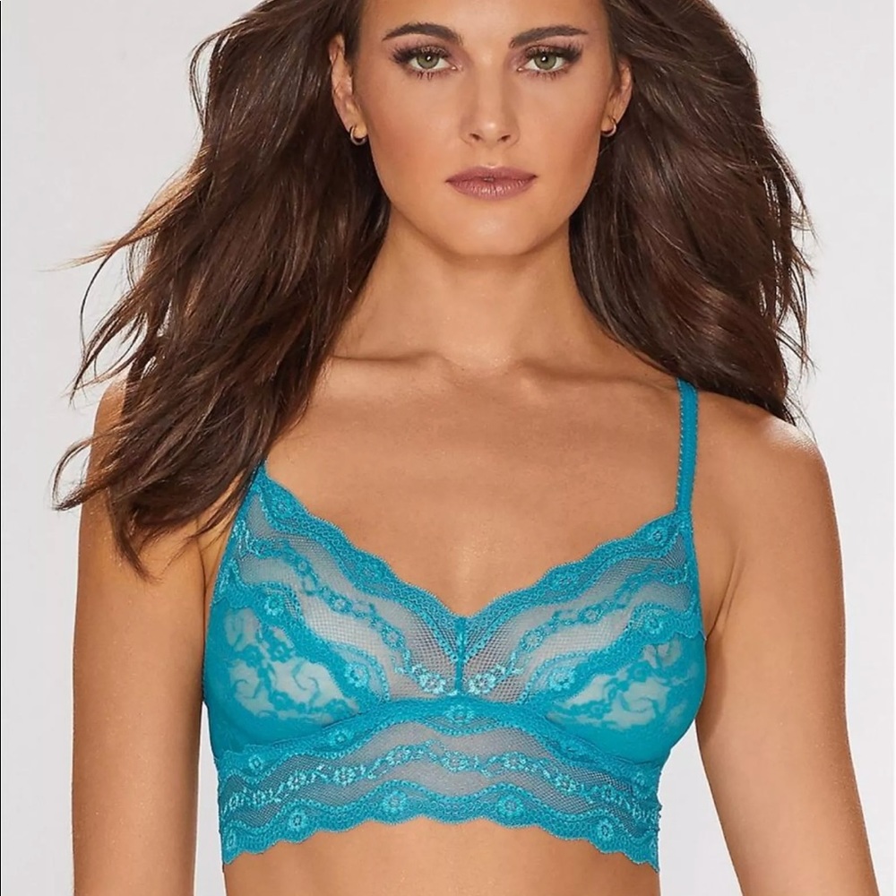 b.tempt'd by Wacoal Sheer Lace Bralette - Picture 1 of 3