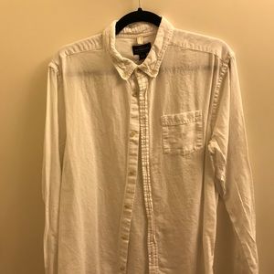 Urban outfitters cotton linen shirt