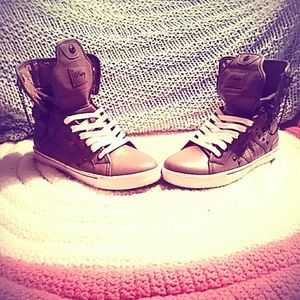 High top pastry sneakers