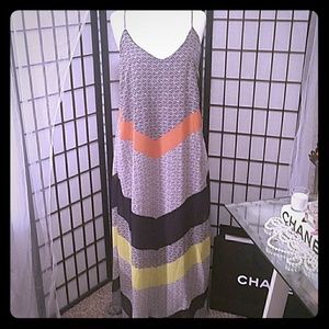 Multi color maxi dress