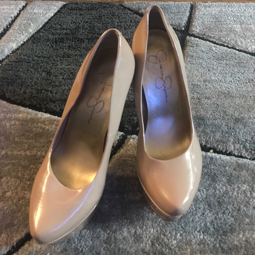 JS nude heels