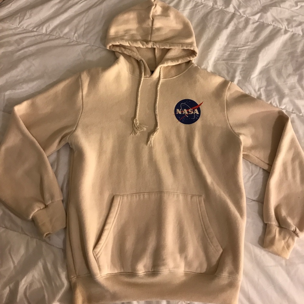 Cream Colored NASA Sweatshirt