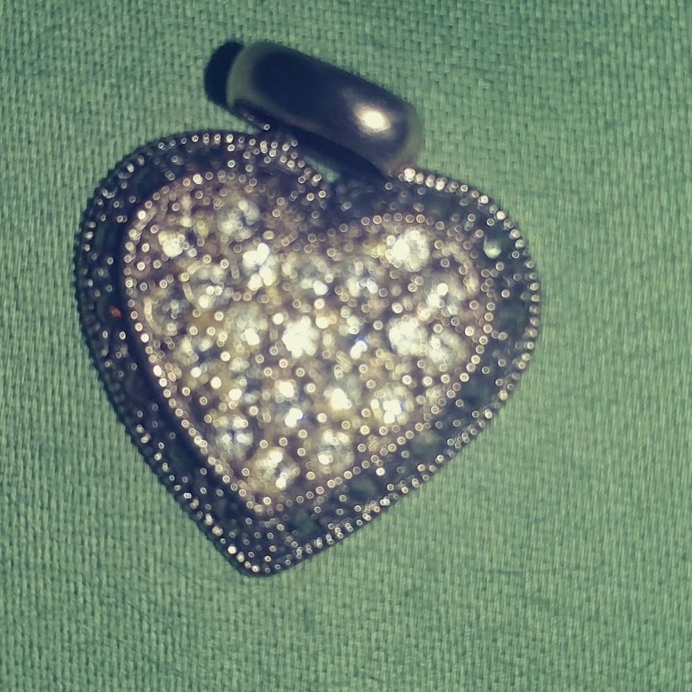 925 heart pendent