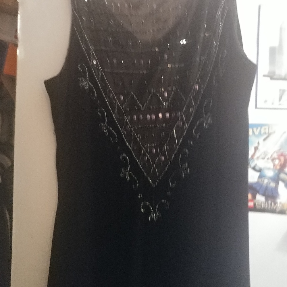 Long crushed velvet gown
