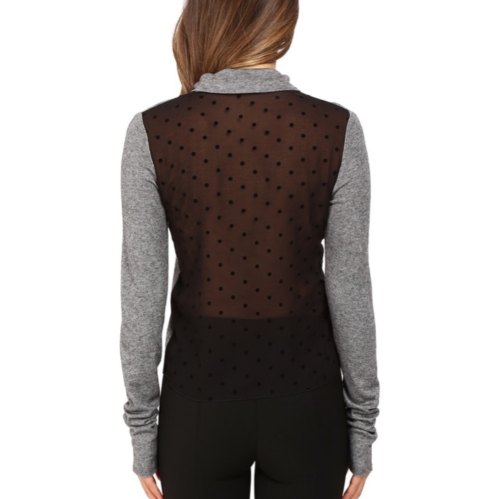 See By Chloe turtle neck sheer back - Picture 6 of 7