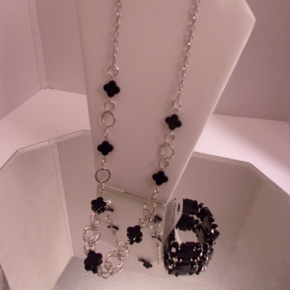 NWT TAMINA NECKLACE EARRINGS & BRACELET RETAIL $42 - Picture 1 of 5