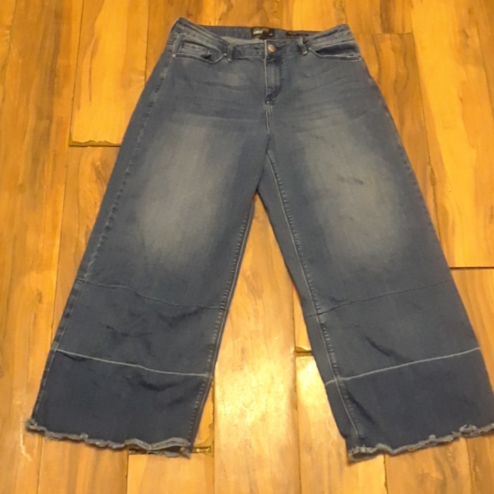 William rast crop flared jeans