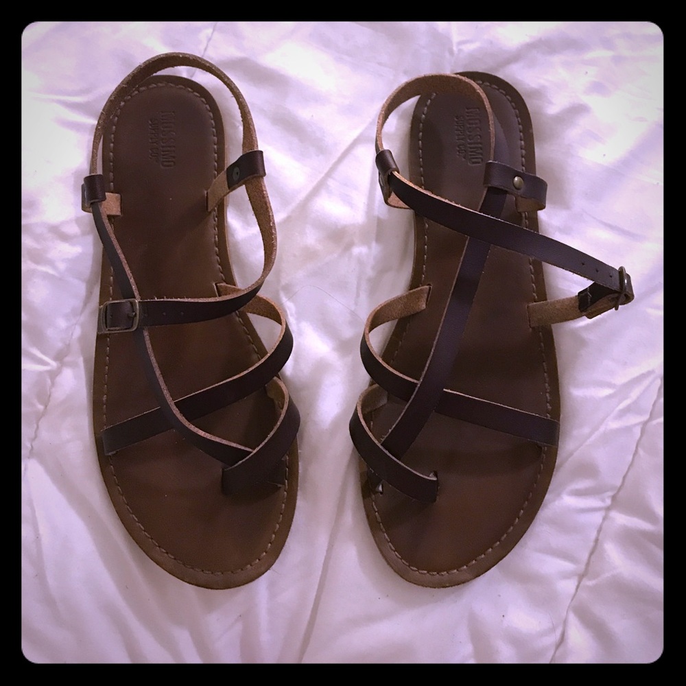 Dark Brown Sandals