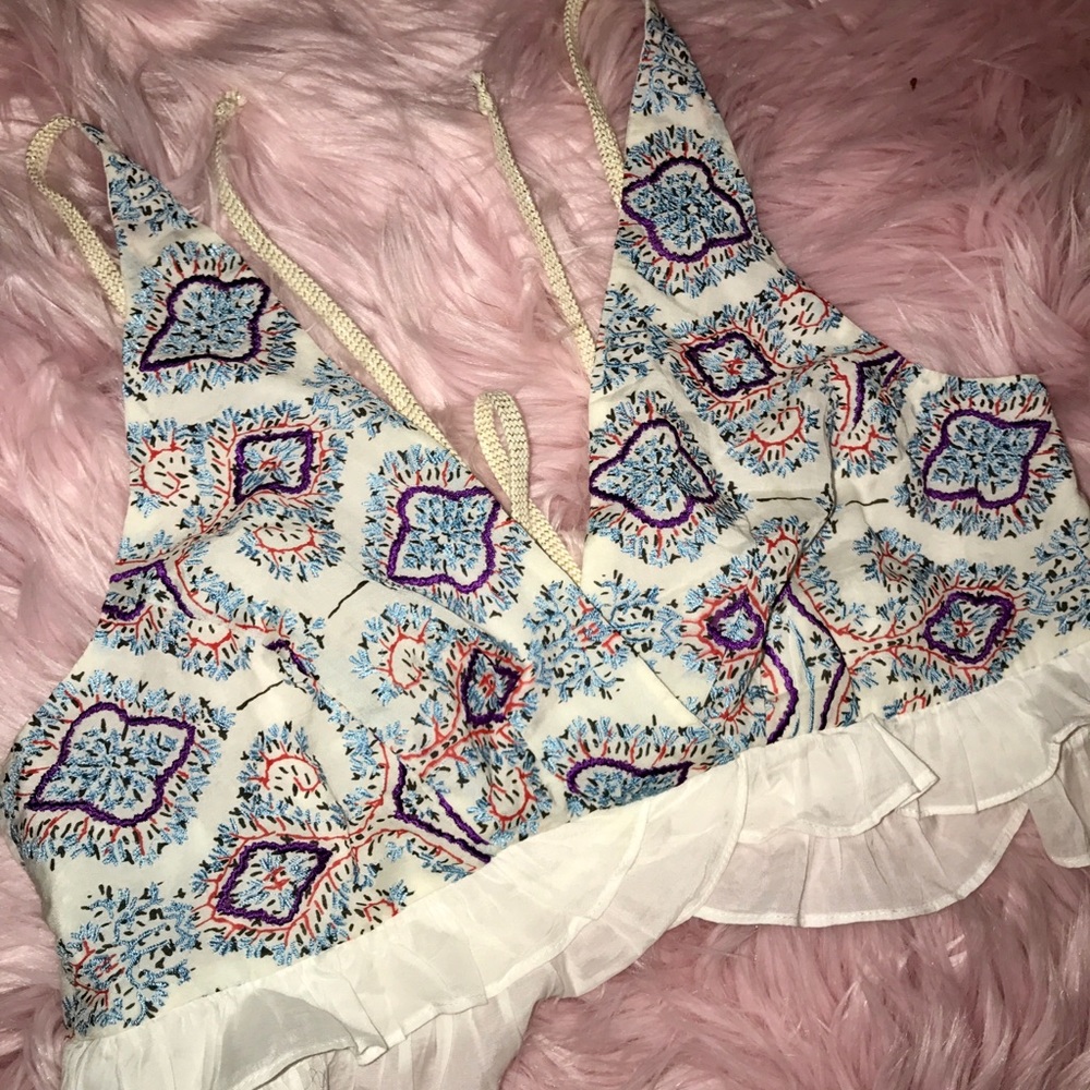 Free People Festival Cropped Top - Picture 3 of 6