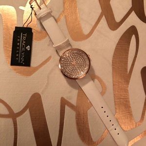 Traci Lynn Rose gold/ Bling Fashion Watch NWT