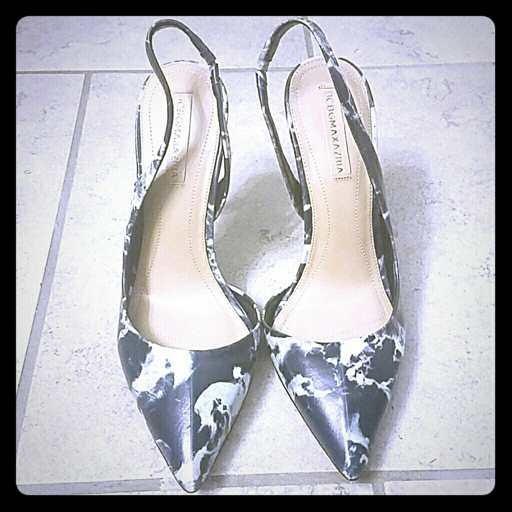 BCBGMAXAZRIA, VERO CUOIO SLING BACKS NEVER WORN