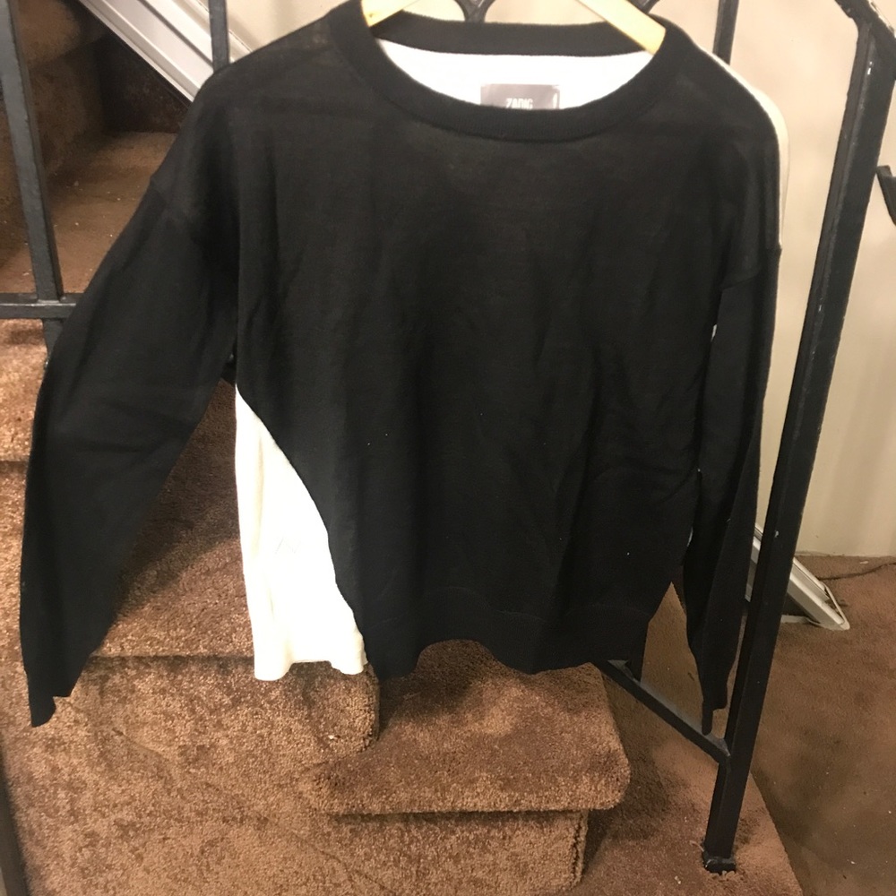 Zadig and Voltaire Colorblock Lightweight Sweater