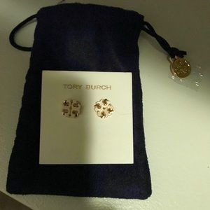 Tory Burch earrings. Never been worn.