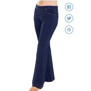 3x PajamaJeans Boot Cut Indigo Jeans