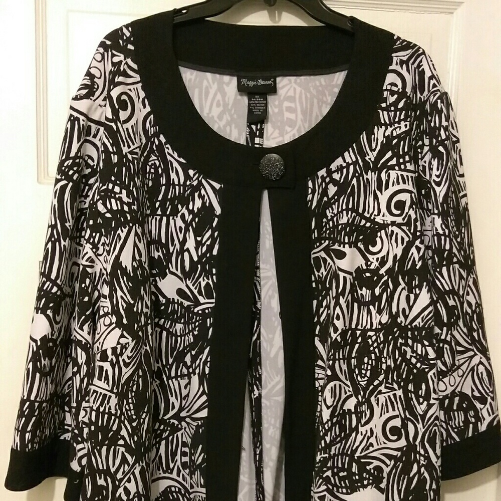 Black and White dress jacket