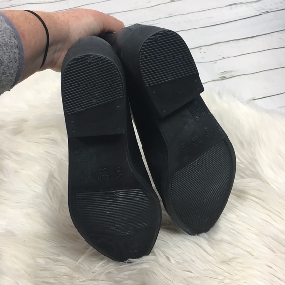 NEW Urban Outfitters Dora Black rainboots - Picture 7 of 8