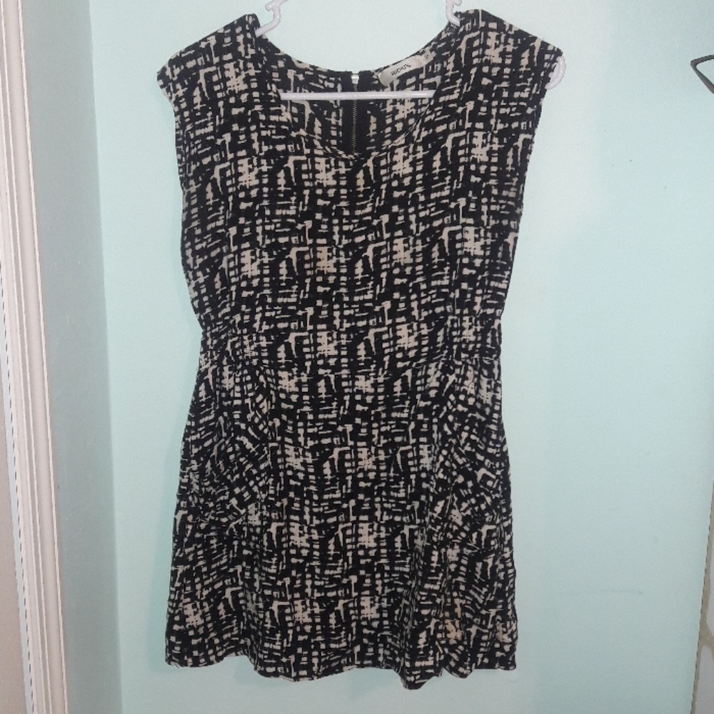 😍 black n white Short dress