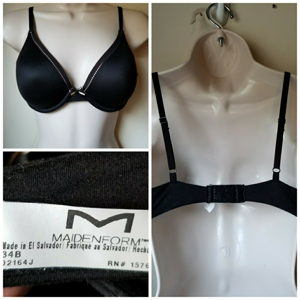 Maidenform bra size 34B push up